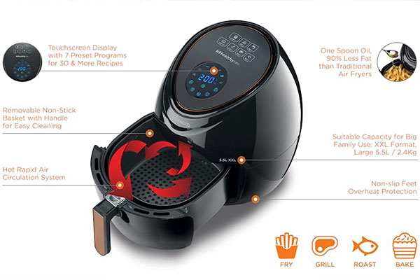 سرخ کن کنوود hfp50